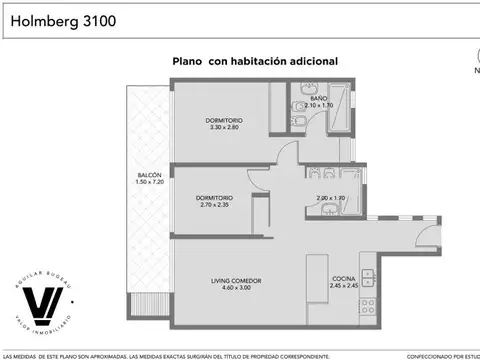 Departamento en Venta de 2 dormitorios