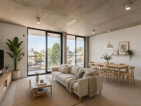 VENTA semipiso 3 ambientes con balcón corrido