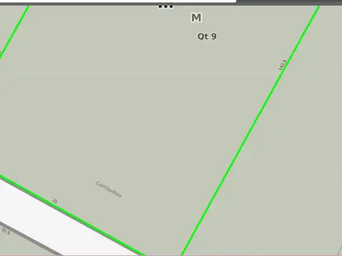 Terreno en Venta 75  mts Frente