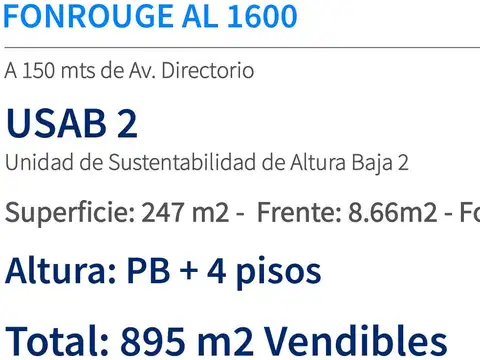 Fonrouge 1600