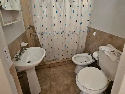 Departamento 2 ambientes con 1 baño