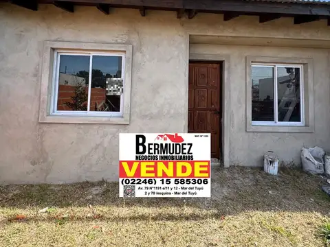 Venta Chalet 3 Ambientes En Construcción Calle 8 Entre 81 Y 82 Mar Del Tuyu