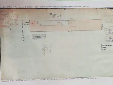 Terreno en Venta en Parque Patricios, USD 285.000