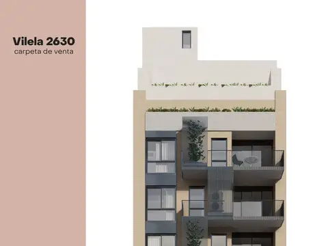 Departamento en Venta con 1 cocheras