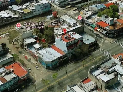 San Isidro venta local 300m2 doble frente PB + 3 pisos en block