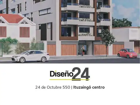 Diseño 24 - Ituzaingo Sur - 3 ambientes - 24 De Octubre 550