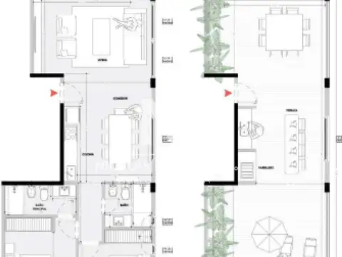 Departamento en Venta de 3 ambientes