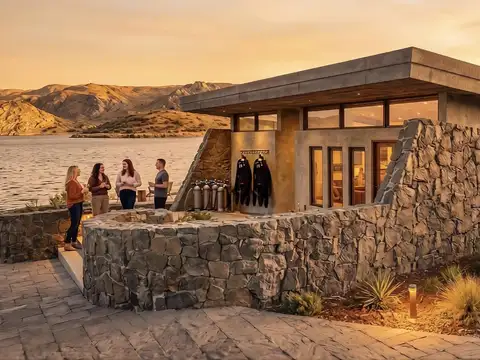 Venta de terreno en Potrerillos Mendoza listo para escriturar y con financiacion