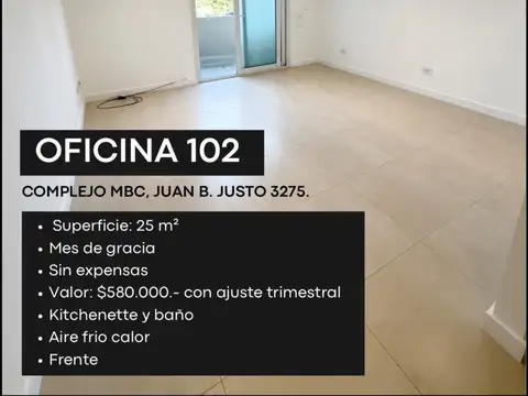 Oficina en alquiler