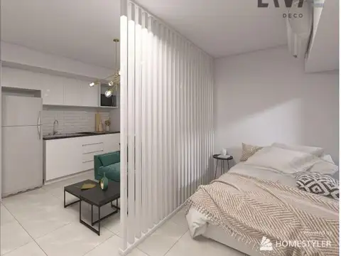 Departamento Monoambiente con 1 baño