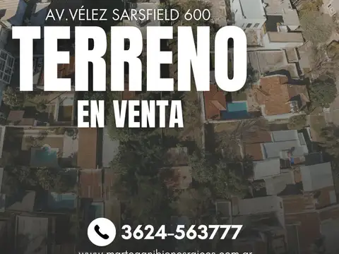 Casa a refaccionar/Terreno de 500 m2 sobre avenida en Resistencia