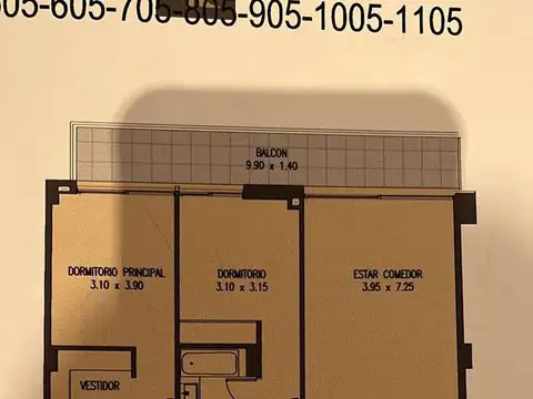 Departamento en Venta con 1 cocheras