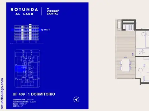 Rotunda al Lago 1 dorm Diciembre 2027