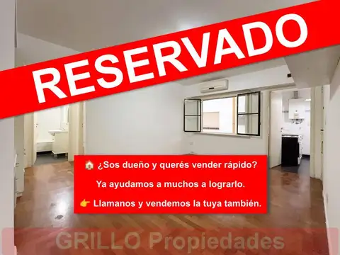 Av. del Libertador 8440. Piso 5. Departamento 2 ambientes. Baño completo. Cocina independiente.
