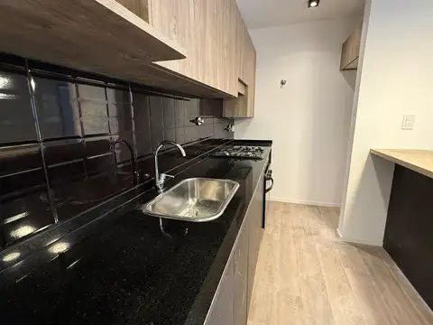 Departamento 2 ambientes con 1 baño