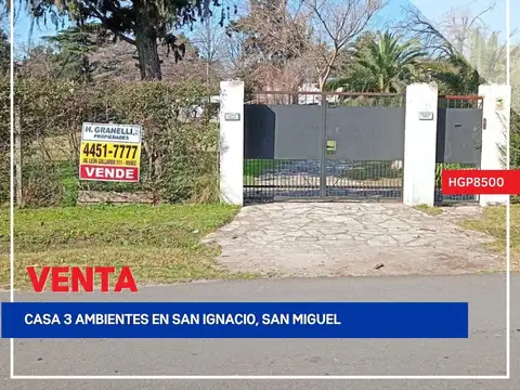 Casa - Venta - Argentina, San Miguel - Belgrano 3863