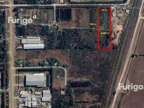 venta Terreno en Pérez 8.000 m2