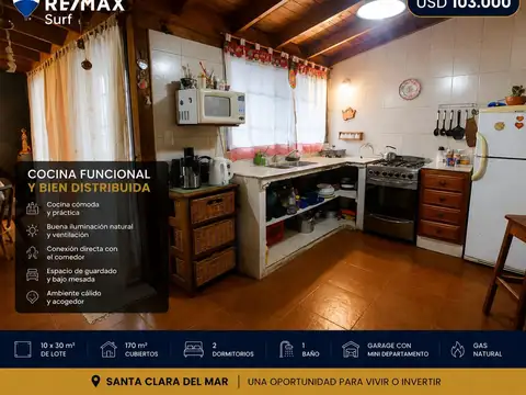 CHALET EN SANTA CLARA DEL MAR