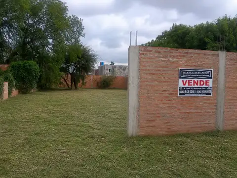 Terreno en Venta 9  mts Frente