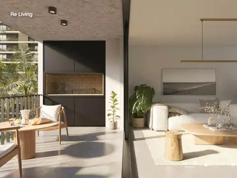 Departamento 3 ambientes con 2 baños