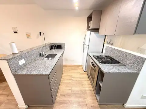 Monoambiente c/balcon FULL AMENITIES Flores