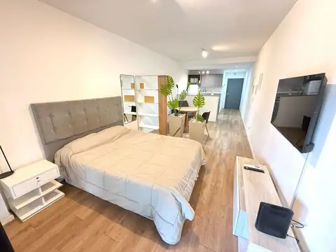 Monoambiente c/balcon FULL AMENITIES Flores