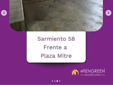 Vendo Cochera en pleno centro