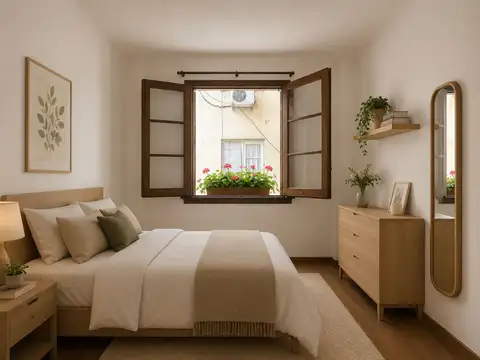 Departamento 3 ambientes con 1 baño