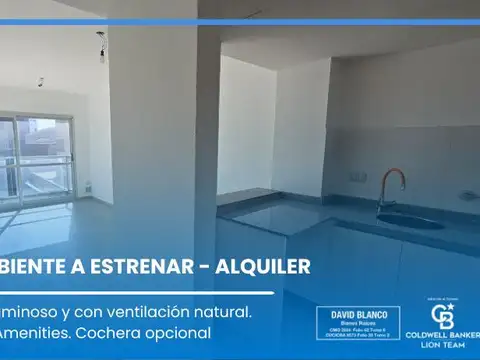 Departamento en Avellaneda, a estrenar, balcon, apto credito, avenida