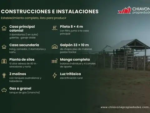 Campo en Venta de 515  ha