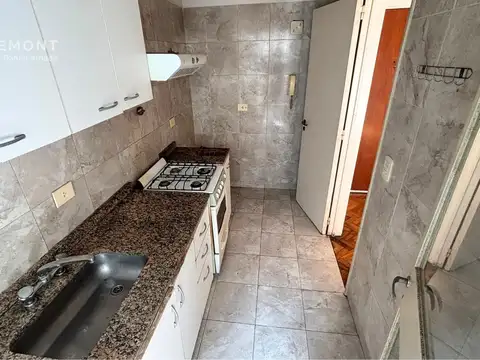 Departamento 2 ambientes con 1 baño