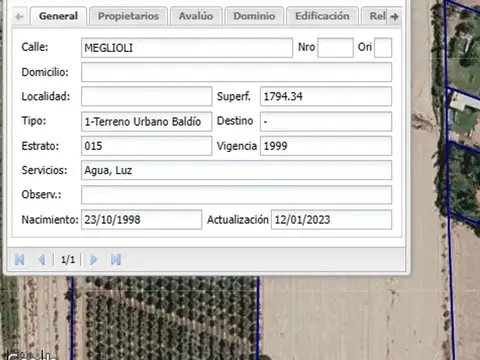 Terreno en Venta en Pocito, USD 15.000
