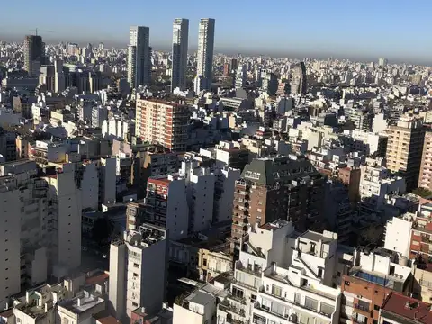 Departamento 3 ambientes c/ dep en Torre-Vista a a río-Seguridad cochera baulera-