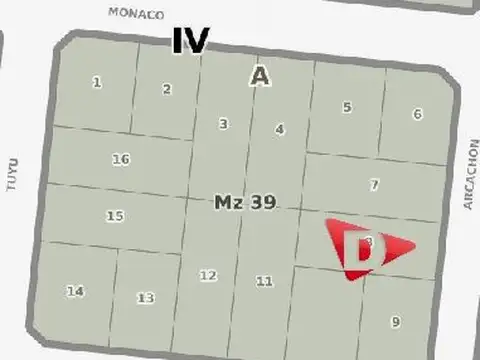 Terreno en Venta en Ostende, USD 37.000