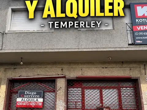 LOCAL en VENTA o ALQUILER | TEMPERLEY