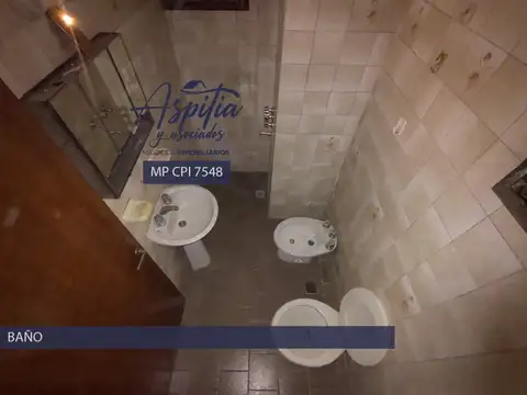 Departamento 2 ambientes con 1 baño