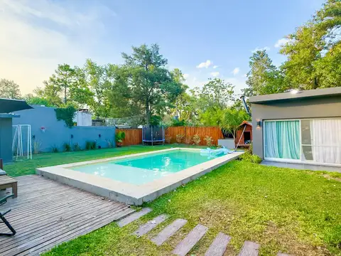 VENTA - Casa 3 dormitorios, piscina, terreno 540m2. Roldán - Santa Teresa