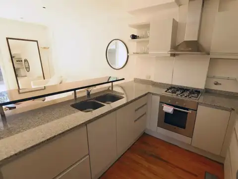 Departamento 2 ambientes con 2 baños