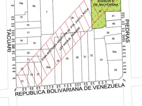 Terreno en Venta en Monserrat, USD 470.000
