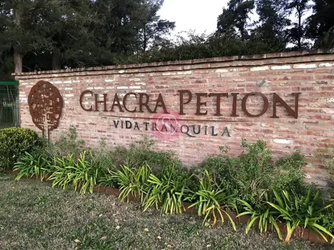 Lote en Venta, Barrio Petión, Cañuelas (Financiación)