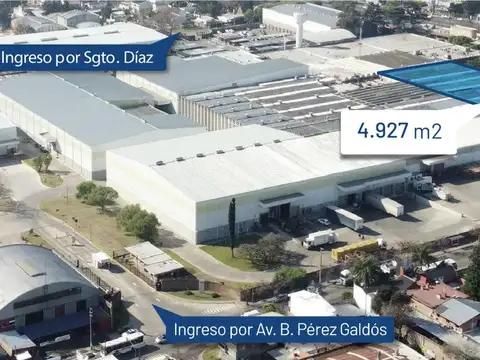 Depósito logístico en alquiler dentro de predio multicliente