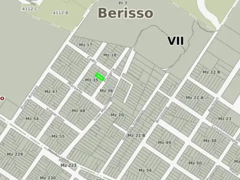 Casa en Venta en Berisso, USD 38.000