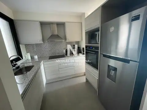 Departamento con buen diseño y comodidad completa