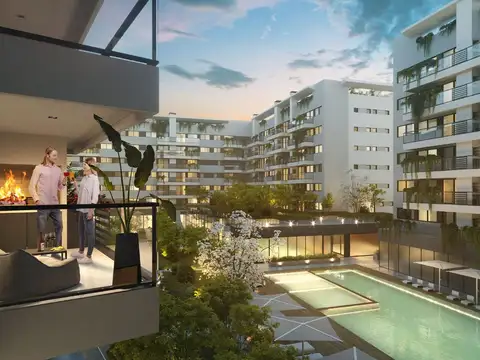 MilAires Venta Monoambiente balcón con parrilla