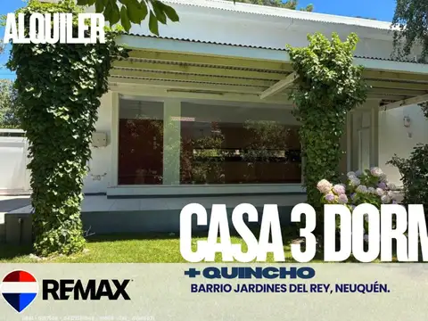 ALQUILER CASA RESIDENCIAL, BARRIO JARDINES DEL REY
