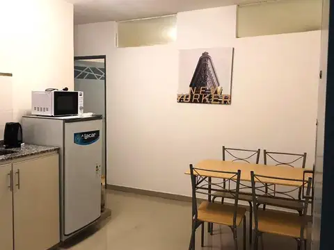 2 AMBIENTES AMOBLADO MUY BUEN UBICADO