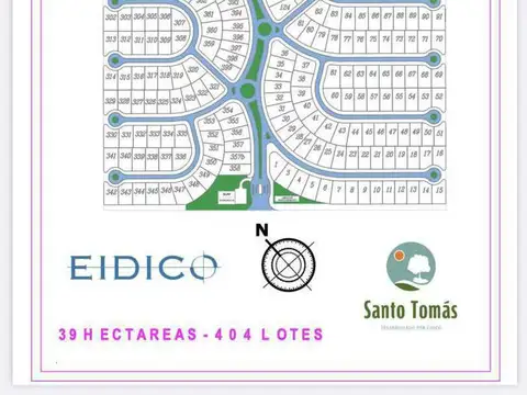 Terreno central en venta en Santo Tomás
