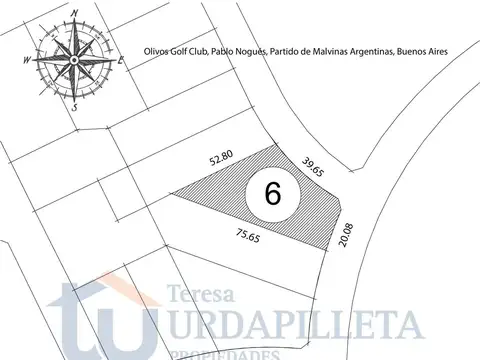 Terreno en Olivos Golf Club