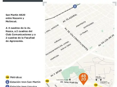 Departamento Monoambiente con 1 baño