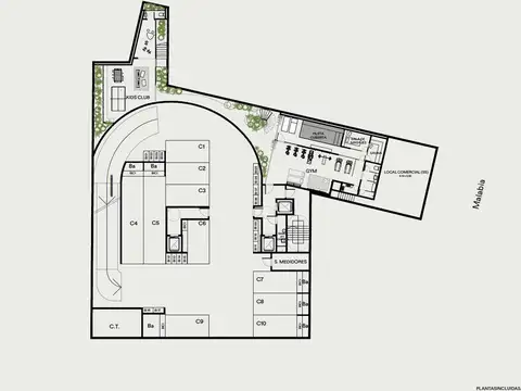departamento tipo duplex  4 ambientes con terraza  6/2026